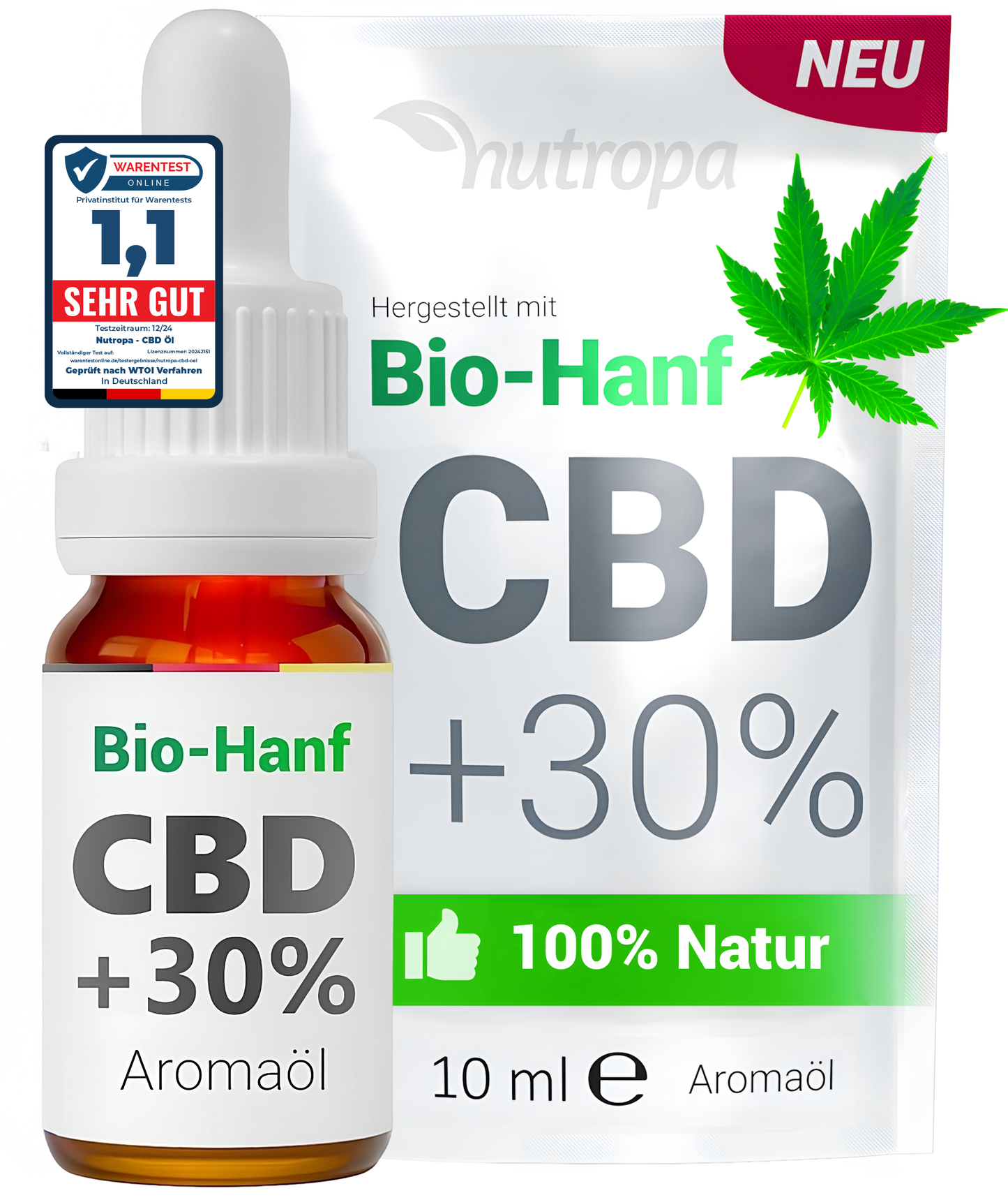 Nutropa +30% CBD Aromaoil